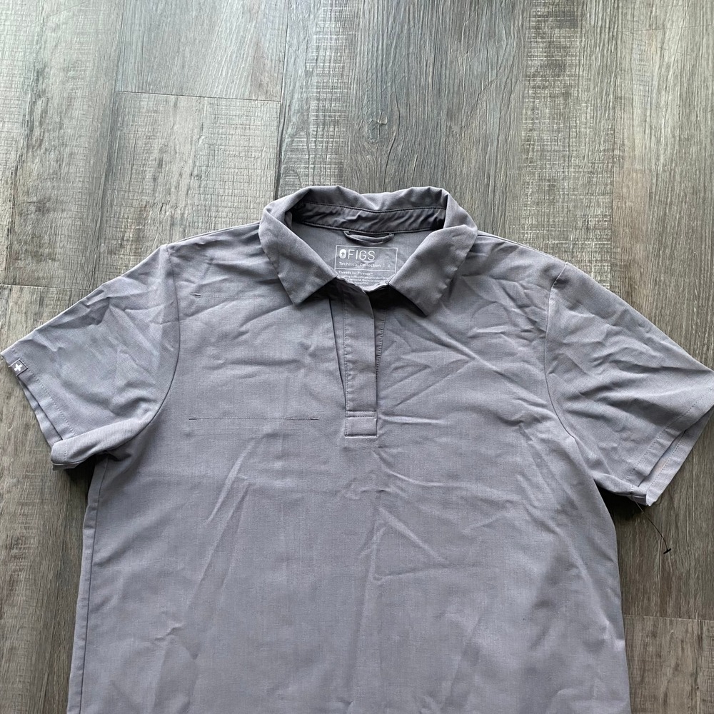 Figs Technical Collection Gray Scrub Set Size M/L - Picture 2 of 11